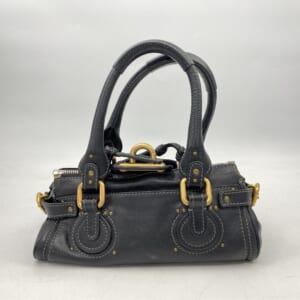 クロエ パディントン ハンドバッグ ブラック レザー 買取実績【買取日：2025年10月25日】
