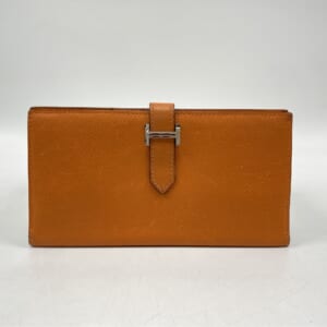 エルメス トリヨン 長財布 SV金具 オレンジ □I刻印 買取実績【買取日：2025年10月23日】