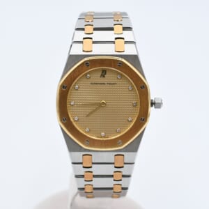 オーデマ ピゲ ロイヤルオーク シャンパン文字盤 11PD SS×YG/QZ SA6303/789 買取実績【買取日：2025年9月30日】
