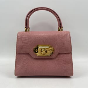 ドルチェ＆ガッバーナ 2WAY ショルダーバッグ ピンク リザード 買取実績【買取日：2025年10月16日】