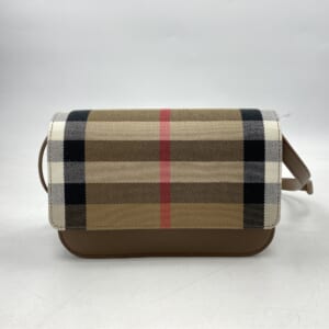 バーバリー バーバリー ショルダーバック レザー×キャンバス ベージュ 8084492 買取実績【買取日：2025年10月22日】