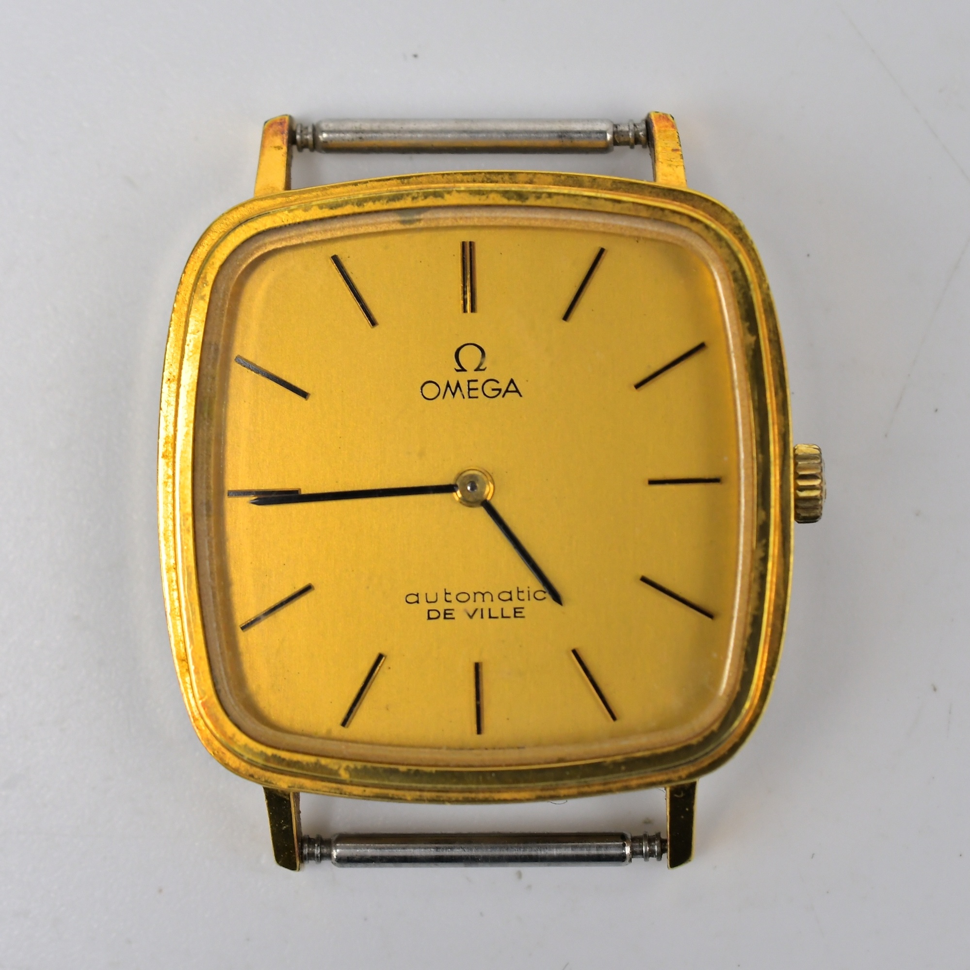 オメガ デヴィル エリプス型 クォーツ GP シャンパン文字盤 メンテナンス済み オメガ デビル ヴィンテージ シャンパン文字盤 SS×GP/AT 151.778 買取