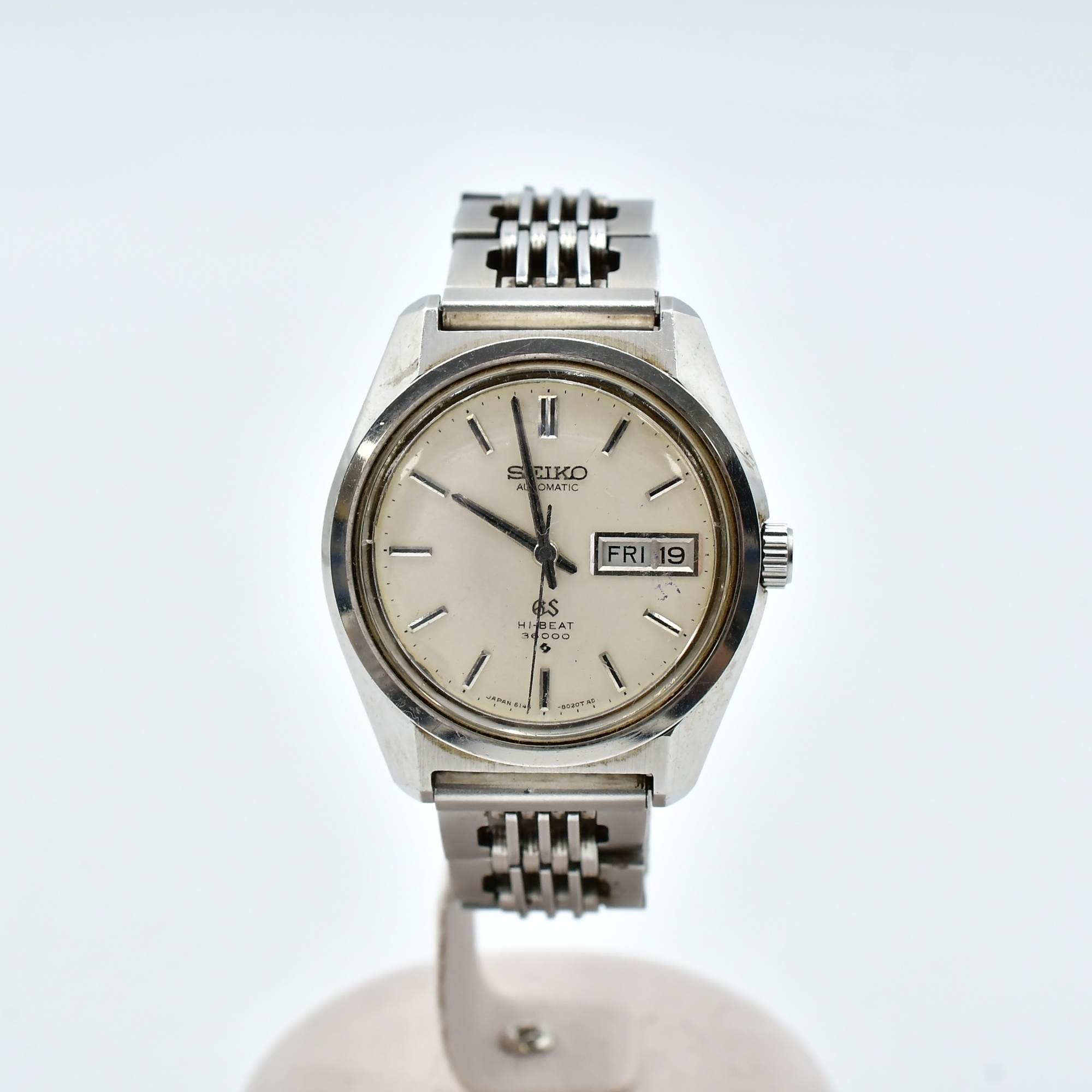 グランドセイコー ハイビート シルバー文字盤 SS/AT Bランク