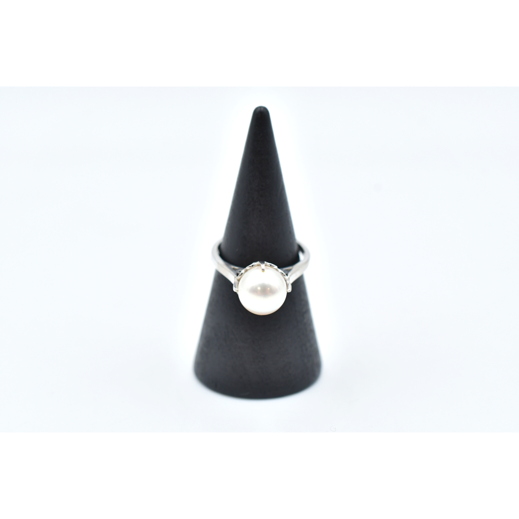 ミキモト ミキモト パールリング K14WG Bランク