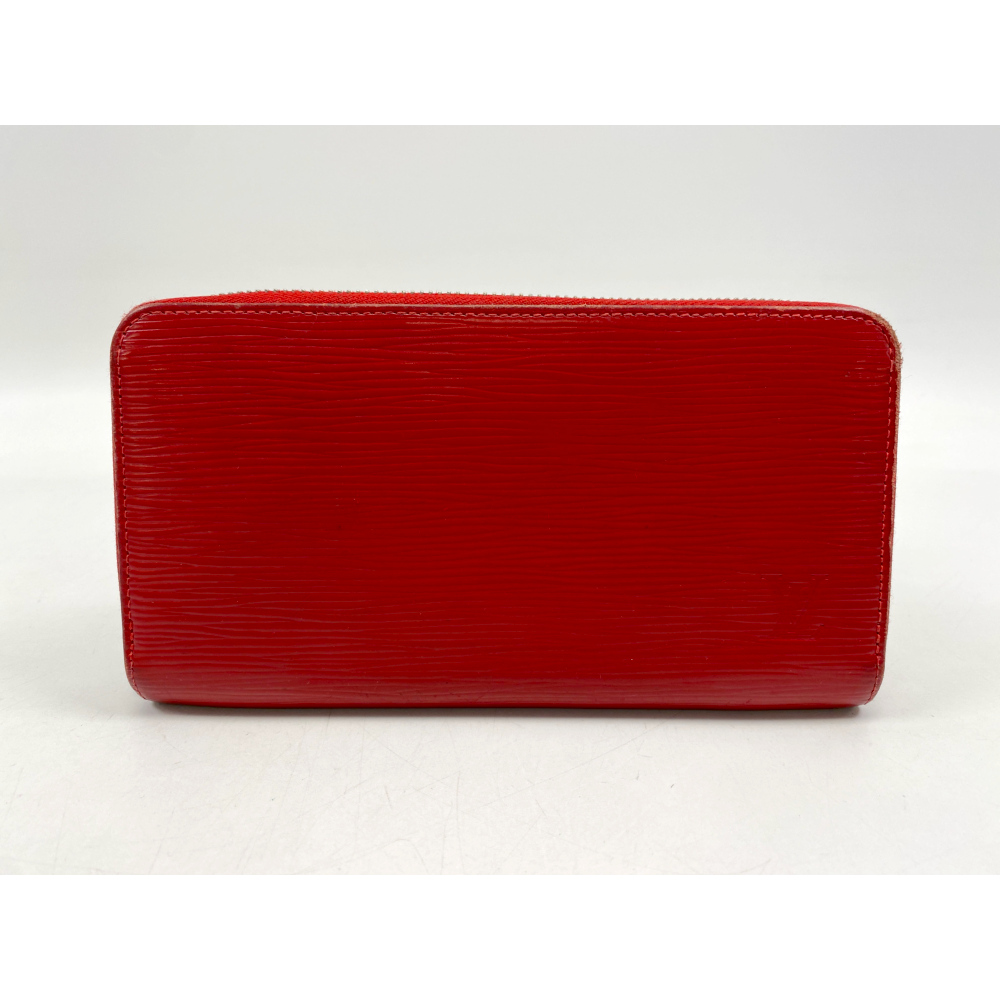 ルイ・ヴィトン エピ ジッピーウォレット 長財布 赤 レザー M60304 Bランク
