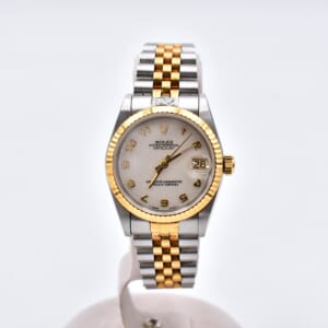 ロレックス デイトジャスト ホリコンピューター文字盤 SS×YG/AT 68273 買取実績【買取日：2025年10月9日】