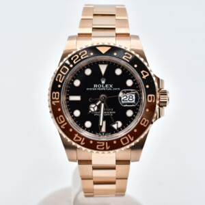 ロレックス GMTマスターⅡ 黒文字盤 PG/AT 126715CHNR 買取実績【買取日：2025年10月8日】