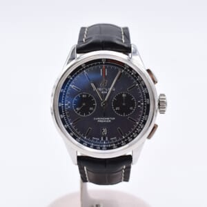 ブライトリング プレミエ B01 クロノグラフ 42 ブラックマザーオブパール文字盤 SS×革/AT AB0118 買取実績【買取日：2025年10月25日】