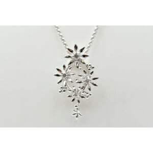 タサキ ダイヤネックレス K18WG 0.16ct 買取実績【買取日：2025年10月18日】