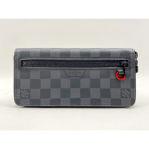 ルイ・ヴィトン ダミエ グラフィット ユーティリティ ジッピーウォレット 長財布 黒×グレー×赤 PVCレザー N60355 買取実績【買取日：2025年10月6日】