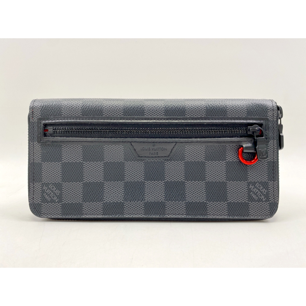 ルイヴィトン ダミエ グラフィット ジッピーウォレット 長財布 ブラック 001 ルイヴィトン ダミエ グラフィット ジッピーウォレット 長財布