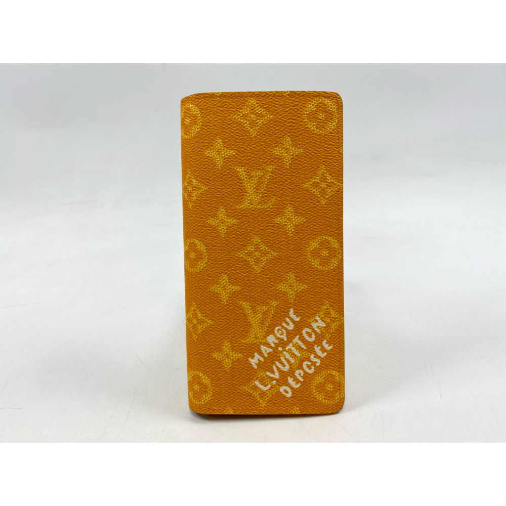ルイ・ヴィトン モノグラム ポルトフォイユ ブラザ NM 長財布 イエロー