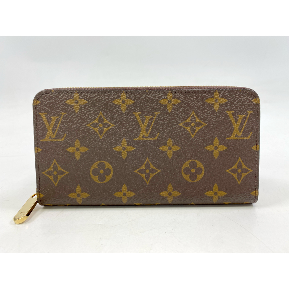 ルイ・ヴィトン モノグラム フューシャ ジッピーウォレット ラウンド