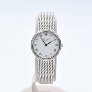 パテック フィリップ カラトラバ 白文字盤 WG/QZ 買取実績【買取日：2025年10月5日】