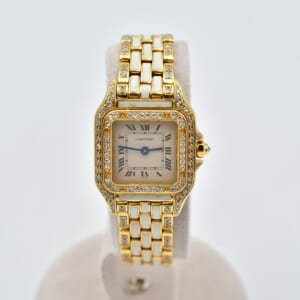 カルティエ パンテール 白文字盤 YG/QZ WF3082FN 買取実績【買取日：2025年10月5日】