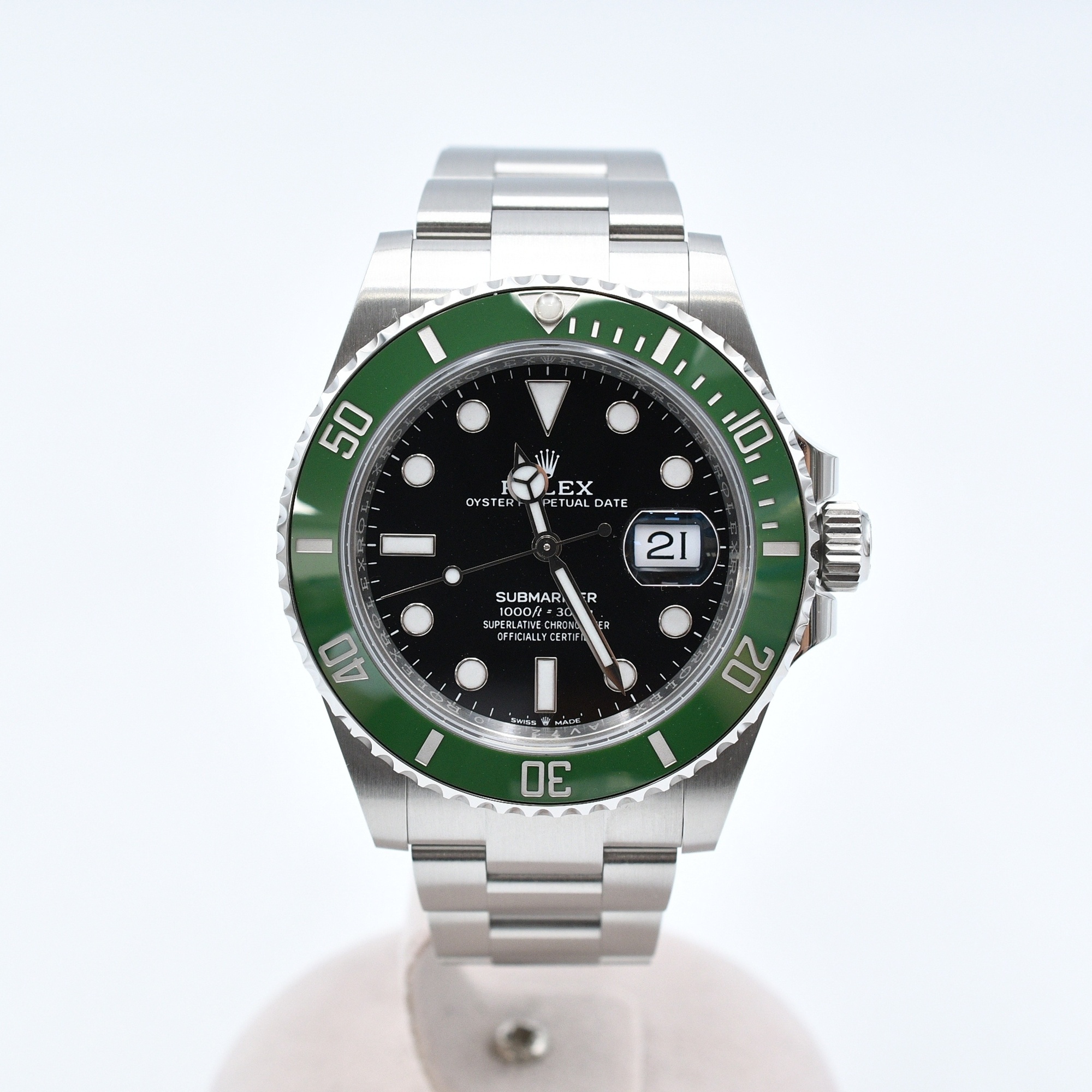 ロレックス サブマリーナー 黒文字盤 SS/AT 126610LV Nランク