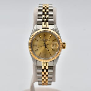 ロレックス デイトジャスト シャンパン文字盤 SS×YG/AT 6917 買取実績【買取日：2025年10月10日】