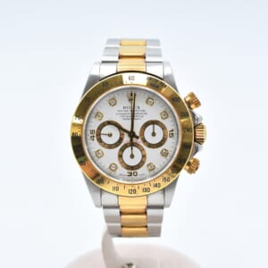 ロレックス デイトナ ホワイトシェル文字盤 SS×YG/AT 116503NG