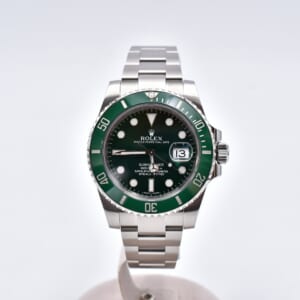 ロレックス サブマリーナー 緑文字盤 SS/AT 116610LV 買取実績【買取日：2025年10月10日】