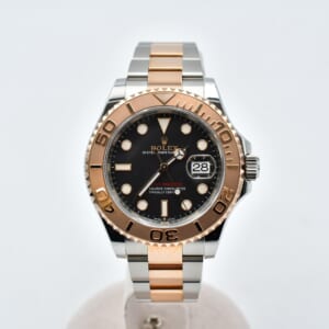 ロレックス ヨットマスター 黒文字盤 SS×PG/AT 126621 買取実績【買取日：2025年10月8日】
