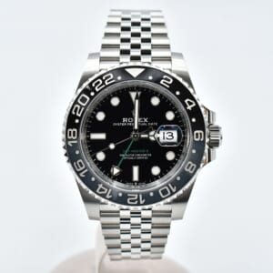 ロレックス GMTマスターⅡ 黒文字盤 ジュビリーブレス SS/AT 126710GRNR 買取実績【買取日：2025年10月8日】