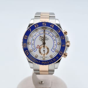 ロレックス ヨットマスターⅡ 白文字盤 SS×PG/AT 116681 買取実績【買取日：2025年10月6日】