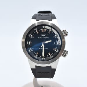IWC アクアタイマー デイト 黒文字盤 SS×ラバー/AT IW354807