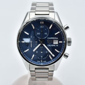 タグホイヤー カレラ 青文字盤 SS/AT CBK2112.BA0715 買取実績【買取日：2025年10月17日】