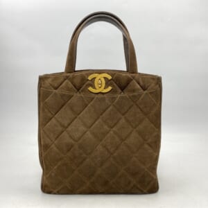 シャネル マトラッセ ハンドバッグ トートバッグ ブラウン スエード 買取実績【買取日：2025年10月23日】