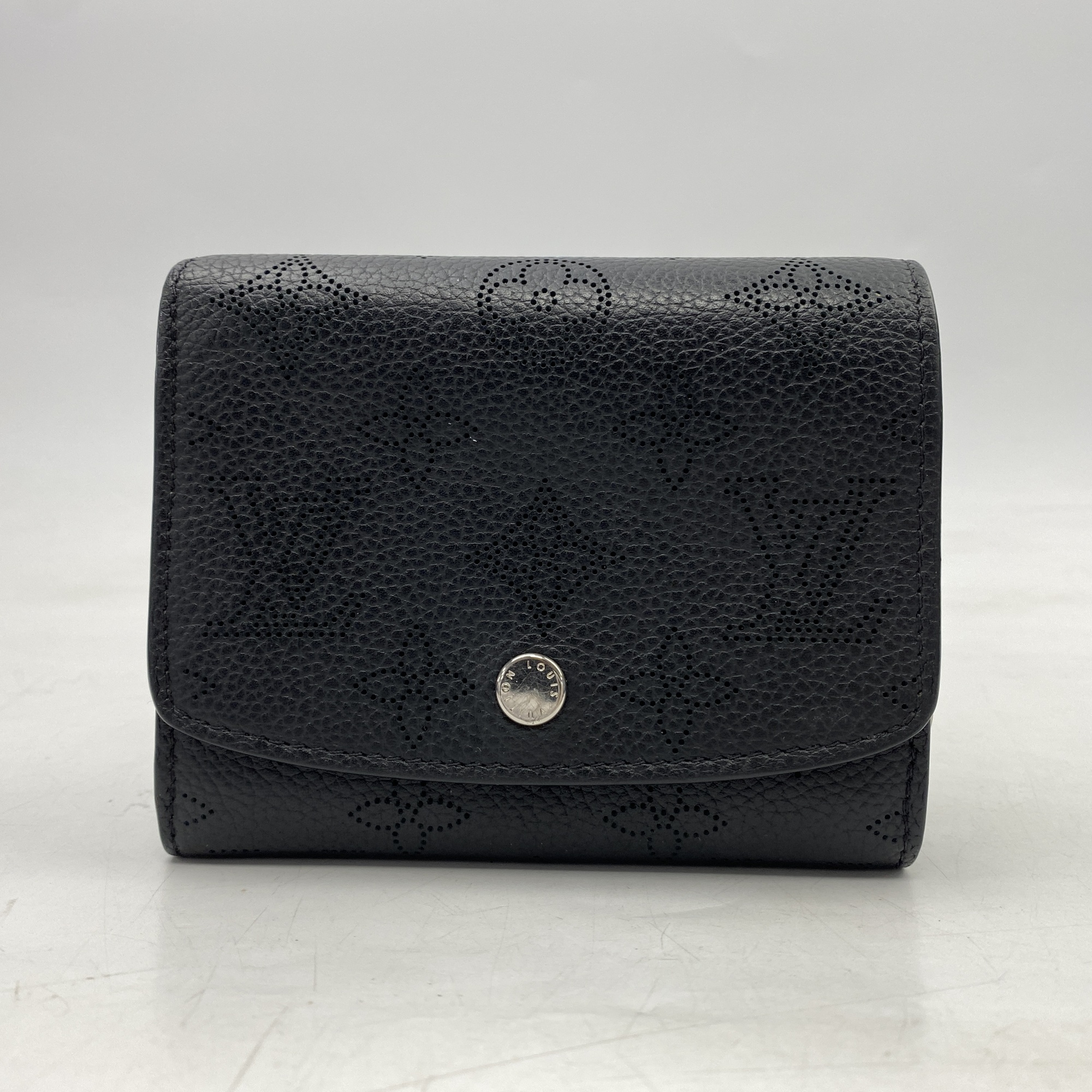 ヴィトン マヒナ 【ポルトフォイユ・イリス 】 美品!!】ルイヴィトン マヒナ ポルトフォイユ イリス ブランド 鑑定