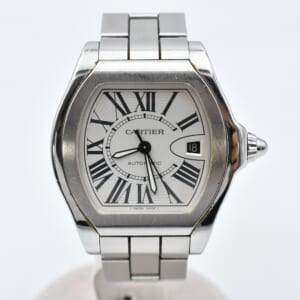カルティエ ロードスターLM シルバー文字盤 SS/AT W6206017 買取実績【買取日：2025年10月23日】