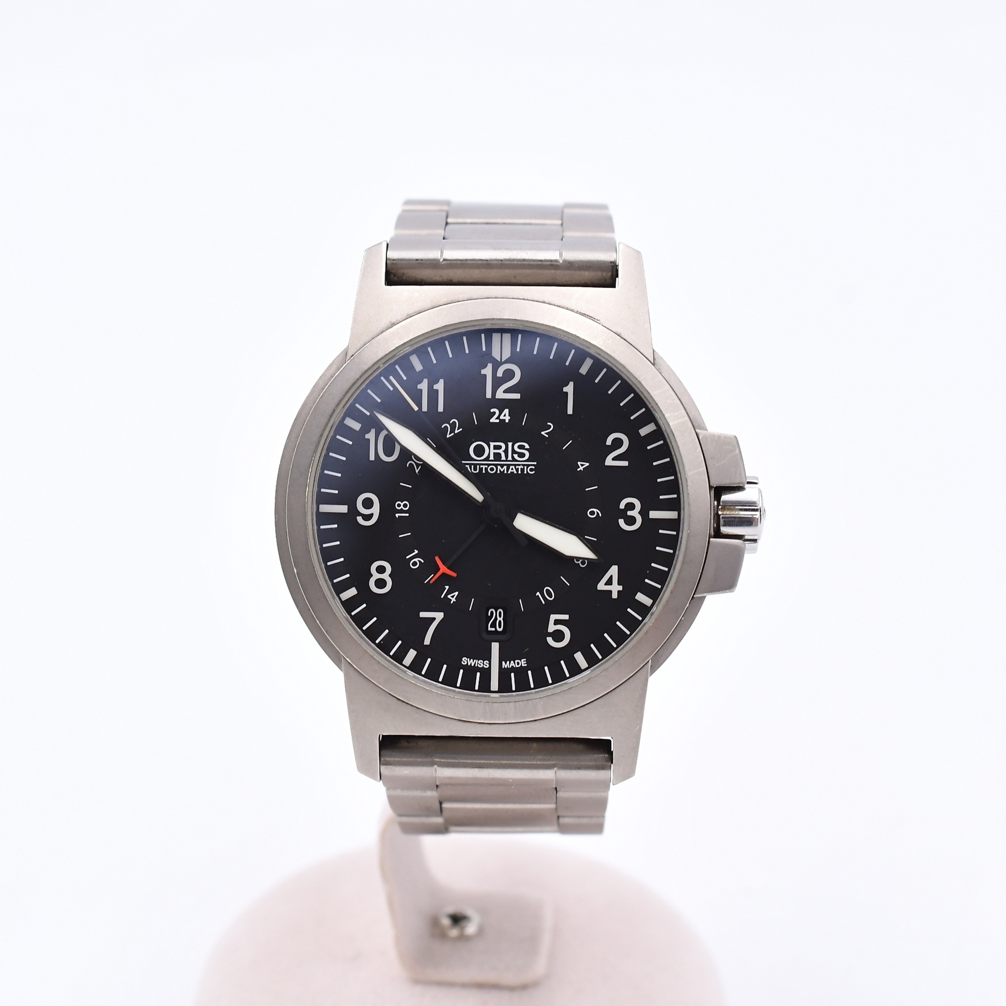 オリス エアーレーシング リミテッド 黒文字盤 SS/AT Bランク