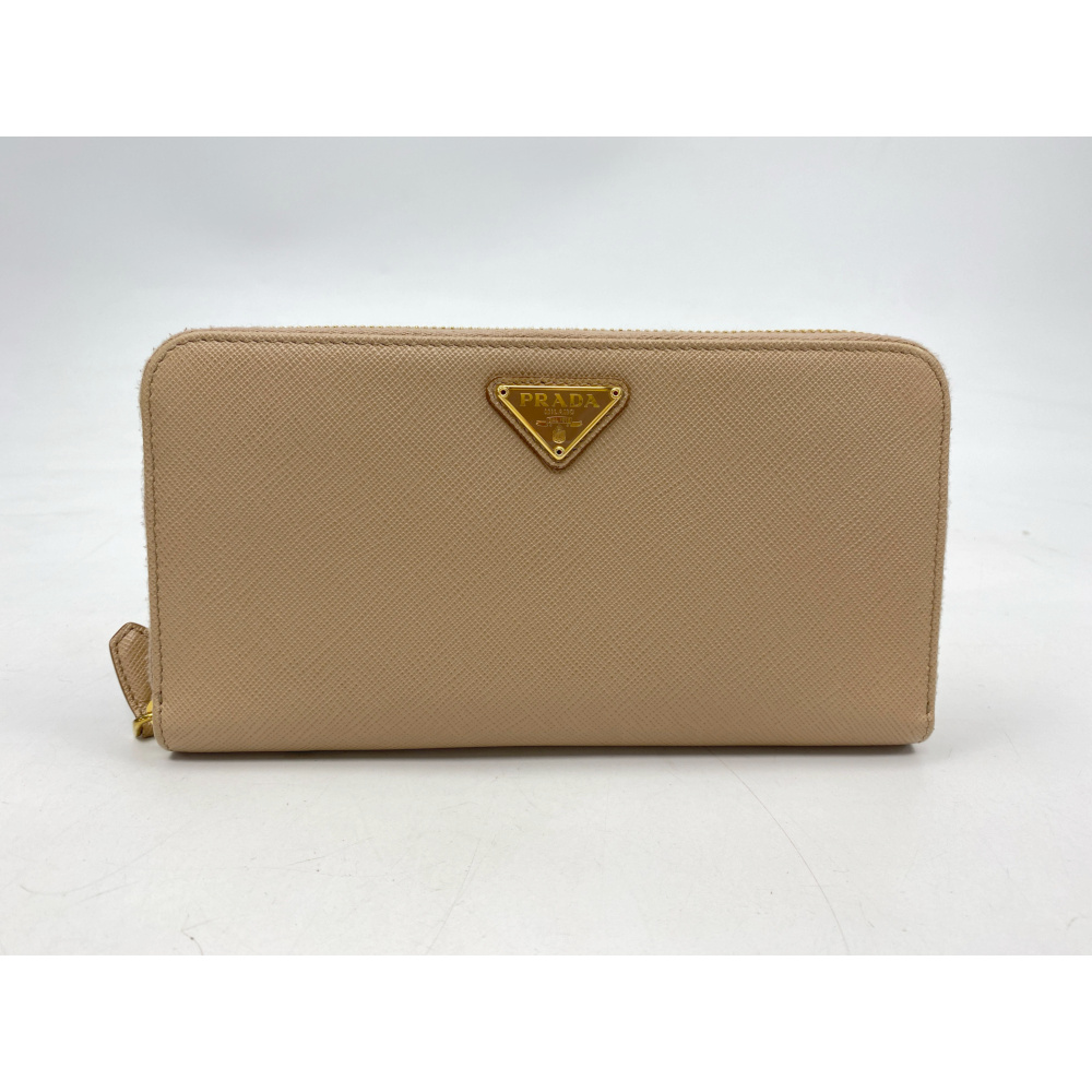 プラダ サフィアーノ 長財布 ベージュ レザー 1ML506 買取実績