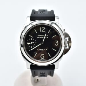パネライ ルミノール マリーナ 黒文字盤 SS×ラバー/手巻き PAM00111 買取実績【買取日：2025年10月4日】