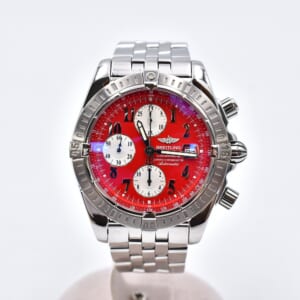 ブライトリング クロノマット エボリューション 赤文字盤 SS/AT A13356 買取実績【買取日：2025年10月19日】