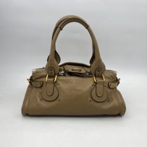 クロエ パディントン ハンドバッグ ベージュ レザー 買取実績【買取日：2025年10月16日】