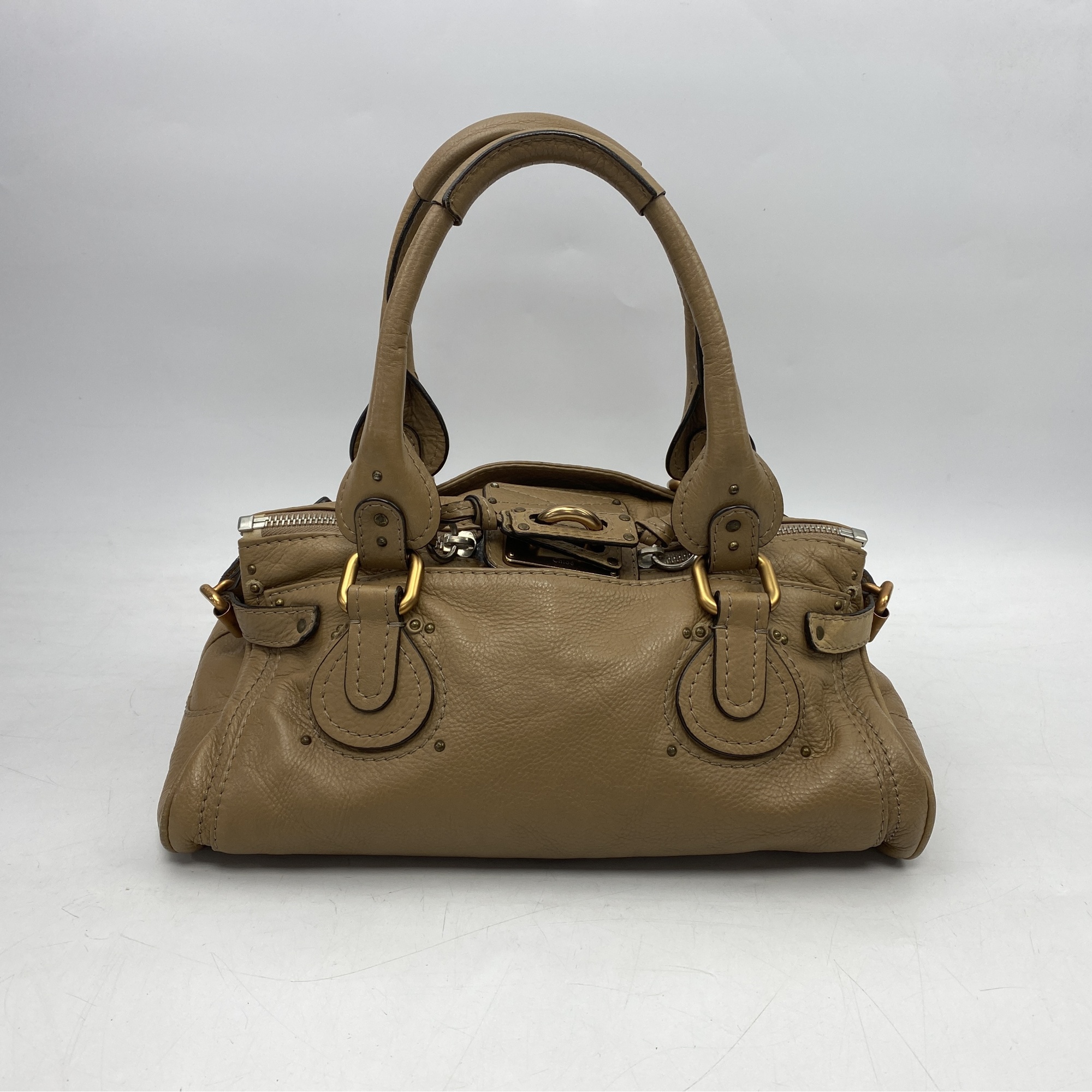 L*A様 クロエ　Chloe　パディントン　ハンドバッグ　ベージュ Chloe】クロエ パディントン ハンドバッグ – NISHIKINO VINTAGE