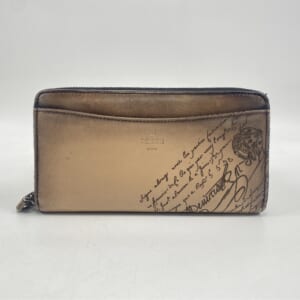 ベルルッティ イタウバ カリグラフィー ラウンドファスナー長財布 ブラウン スクリットレザー 買取実績【買取日：2025年10月23日】