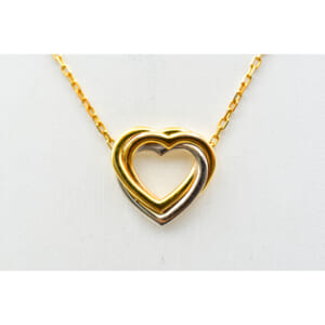 カルティエ トリニティ ハート ネックレス 750(YG×WG×PG) 2011年 買取実績【買取日：2025年10月17日】