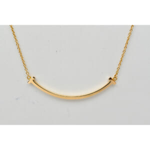 ティファニー Tスマイル スモール ネックレス K750YG 買取実績【買取日：2025年10月8日】