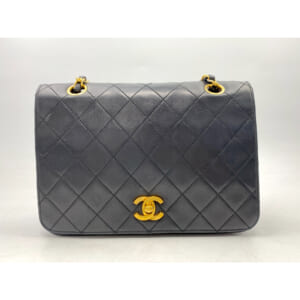 シャネル マトラッセ 22 Sフラップ Wチェーンショルダーバッグ 黒 ラムスキン シール有 買取実績【買取日：2025年10月17日】