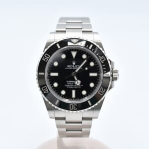 ロレックス サブマリーナーノンデイト 黒文字盤 SS/AT 124060 買取実績【買取日：2025年10月10日】
