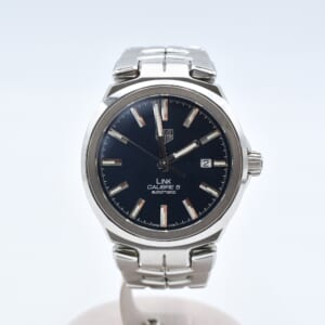 タグホイヤー リンク クロノグラフ 黒文字盤 SS/QZ CT1111-0 買取実績