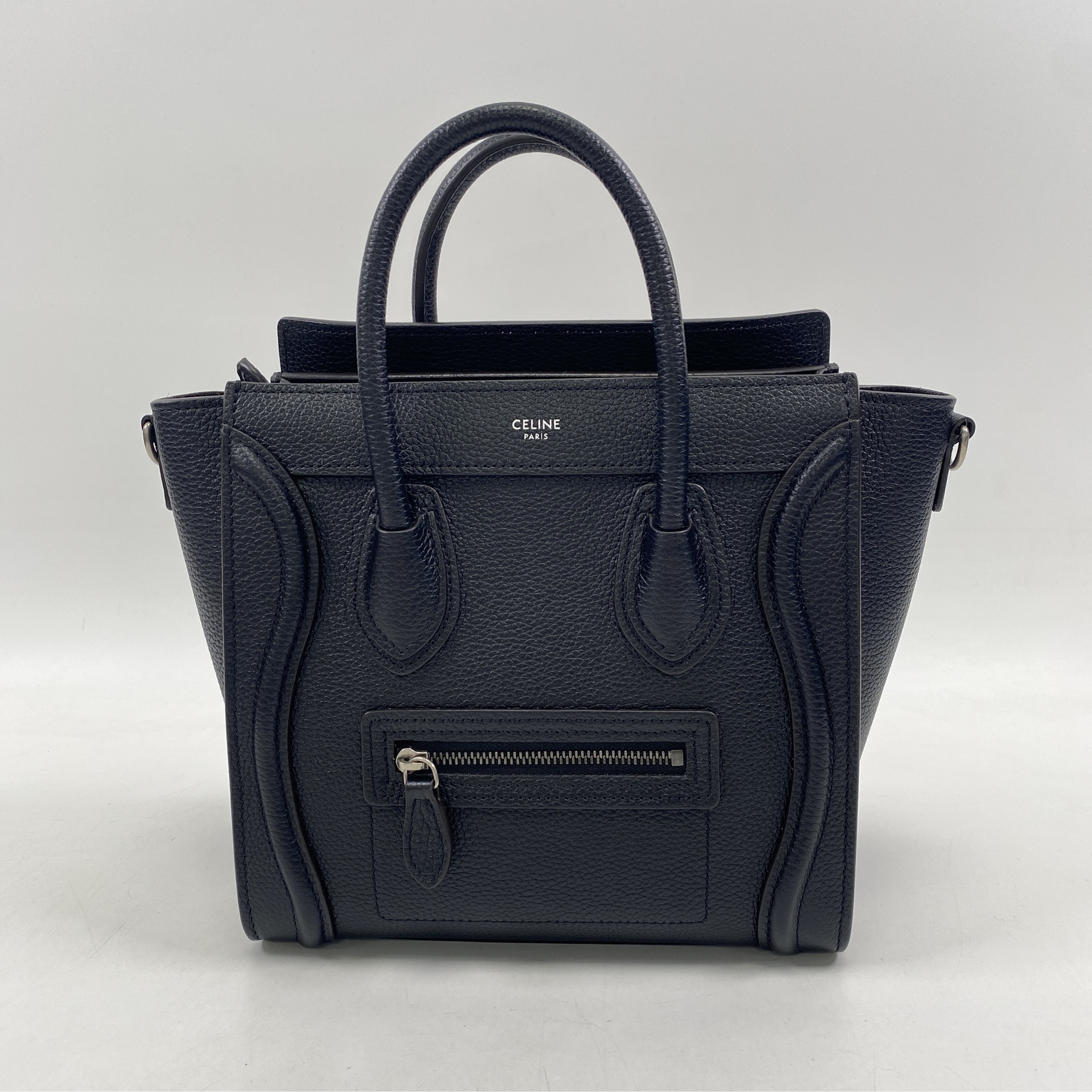 セリーヌ ラゲージ ナノショッパー 黒 レザー 買取実績【買取日