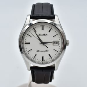 シチズン ザ シチズン クロノメーター 白文字盤 SS×革/QZ CTQ57-1203 買取実績【買取日：2025年10月17日】