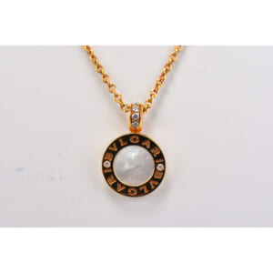 ブルガリ ブルガリブルガリ オニキス×マザーオブパール ネックレス 750YG 買取実績【買取日：2025年10月19日】