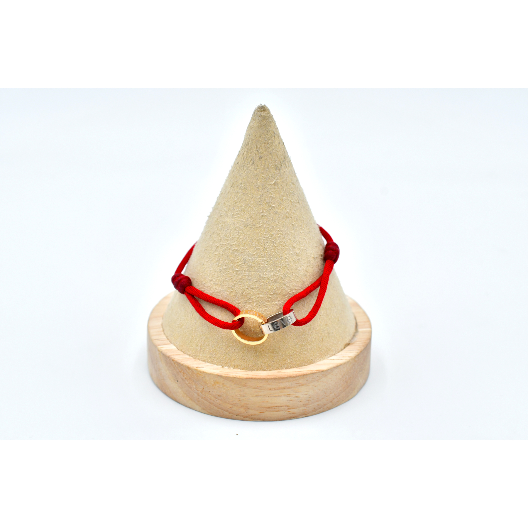 カルティエ ラブチャリティブレス Au750YG×WG Bランク