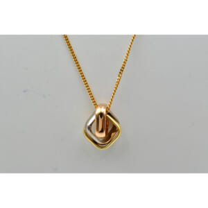 カルティエ トリニティ クッション ネックレス 750YG/PG/WG 買取実績【買取日：2025年9月24日】