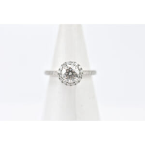 ハリー・ウィンストン マイクロパヴェ ハーフエタニティ ダイヤリング Pt950 0.71 ct＃48 RGDPRD007MICPT 買取実績【買取日：2025年10月4日】