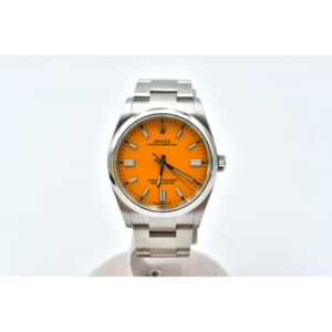 ロレックス オイスターパーペチュアル イエロー文字盤 SS/AT 126000 買取実績【買取日：2025年9月24日】